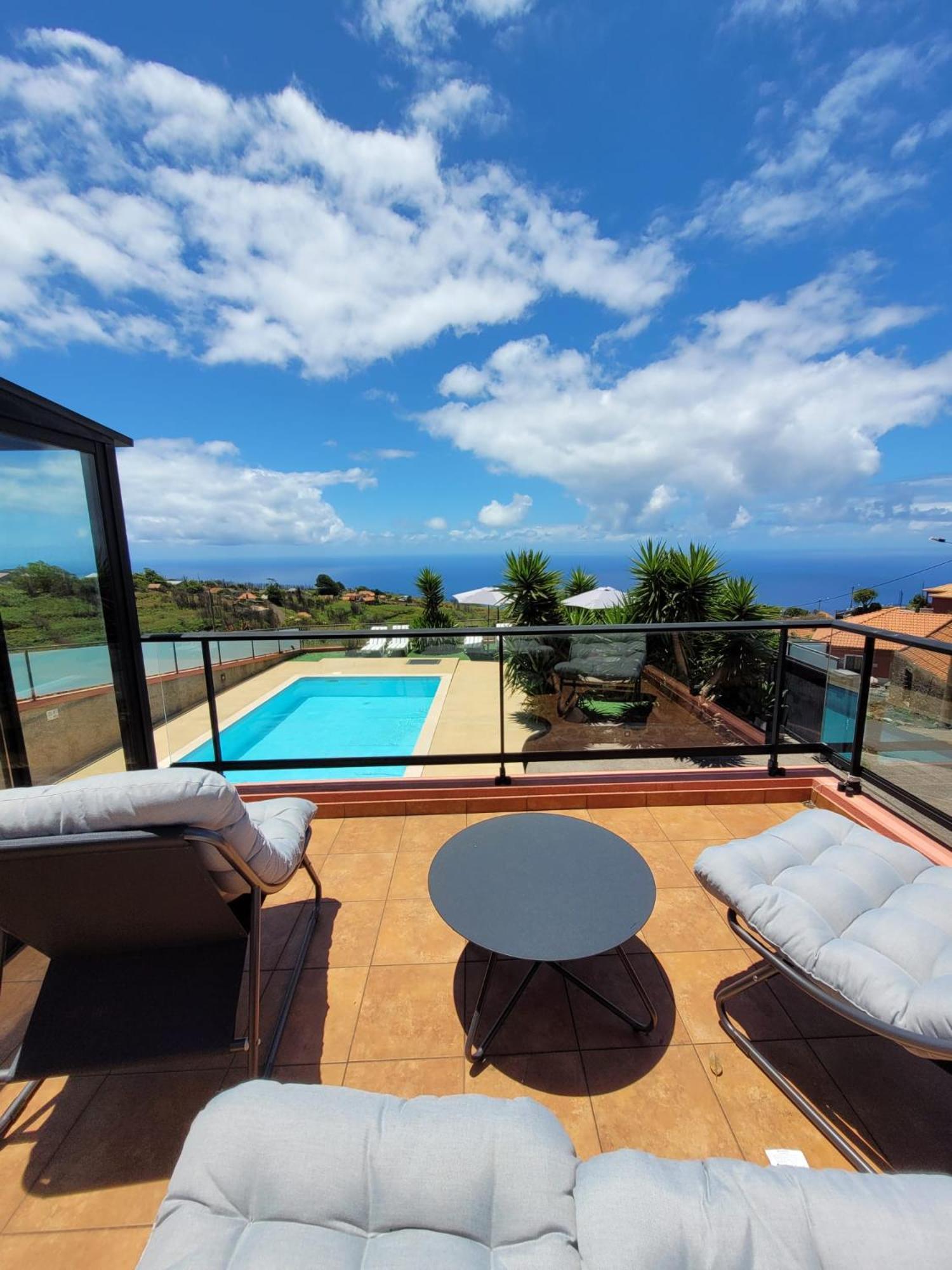 Sunset Paradise Villa With Heated Pool Calheta  Kültér fotó