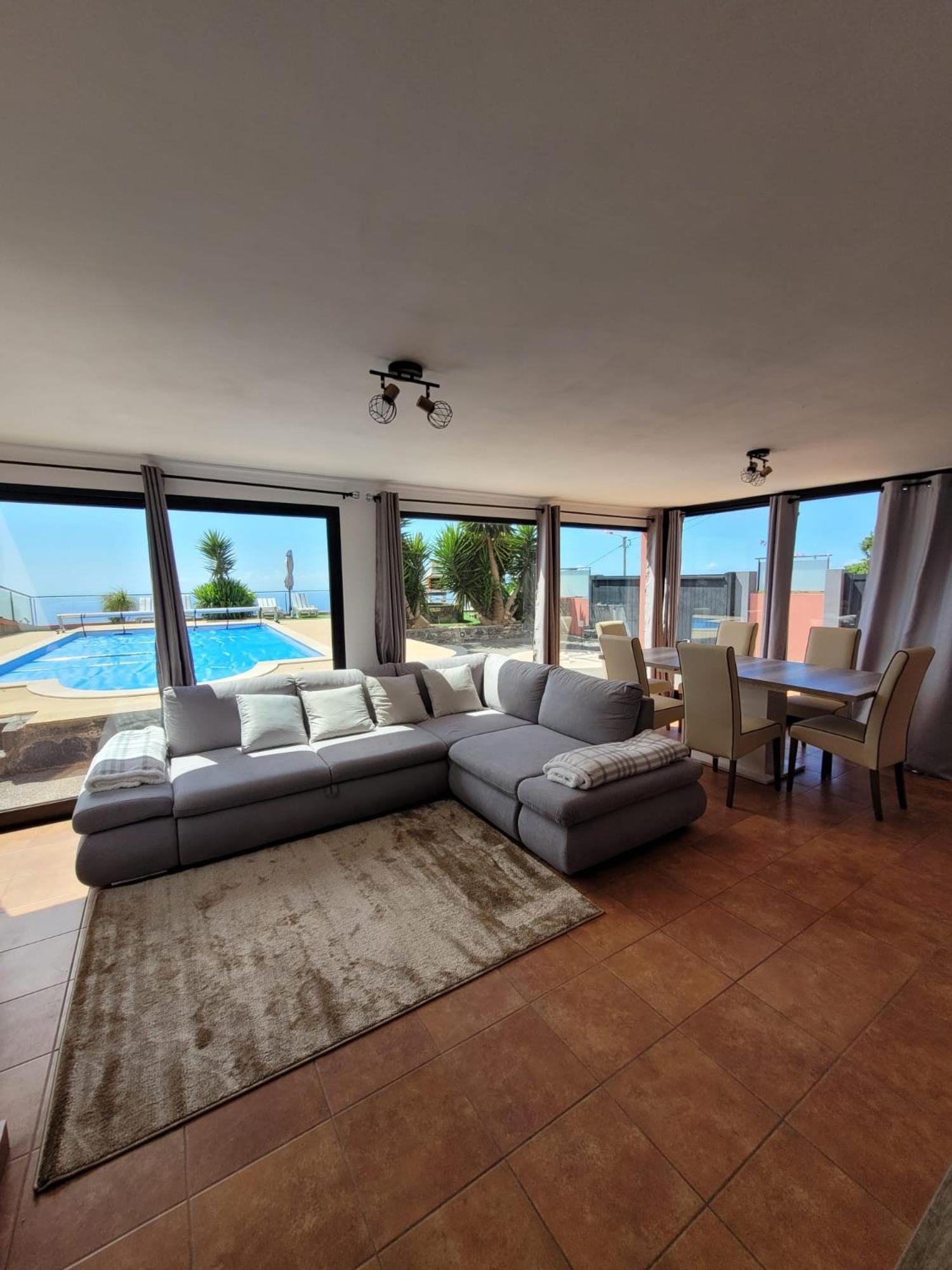Sunset Paradise Villa With Heated Pool Calheta  Kültér fotó
